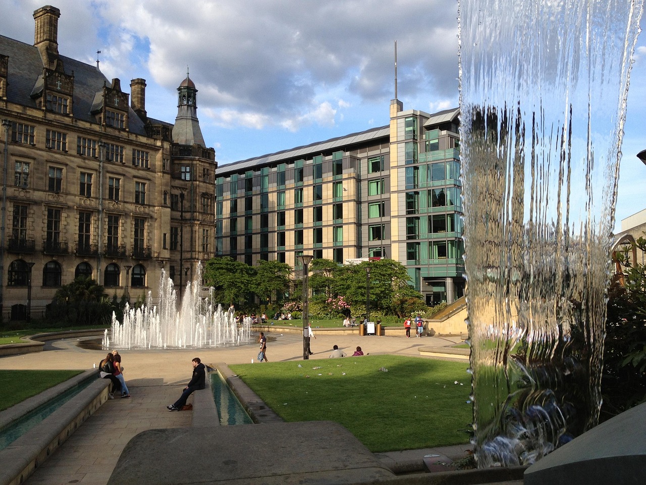 Sheffield cityscape showcasing corporate event venues, meeting spaces and conference facilities across Sheffield.