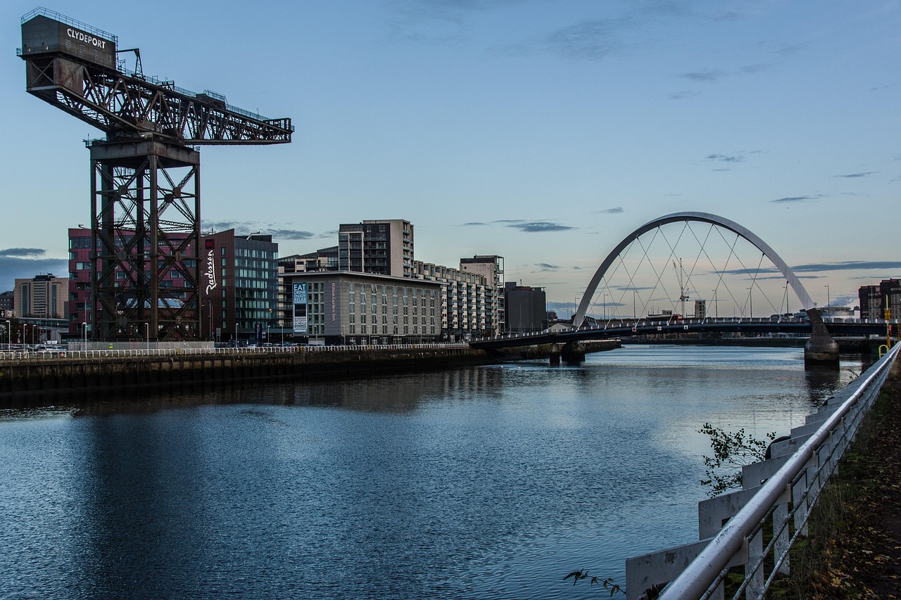 Glasgow city centre and architecture, highlighting corporate event venues and conference spaces in Glasgow.